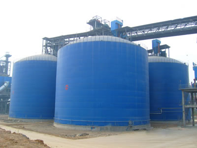 梁子湖水泥钢板库改造