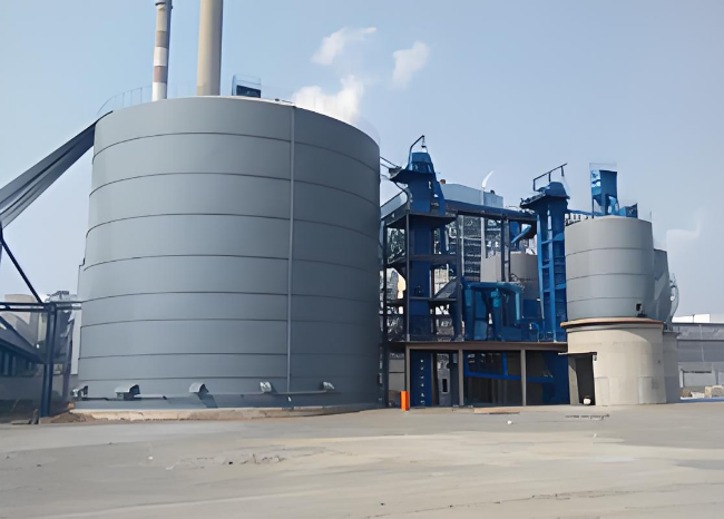 梁子湖1万吨钢板仓